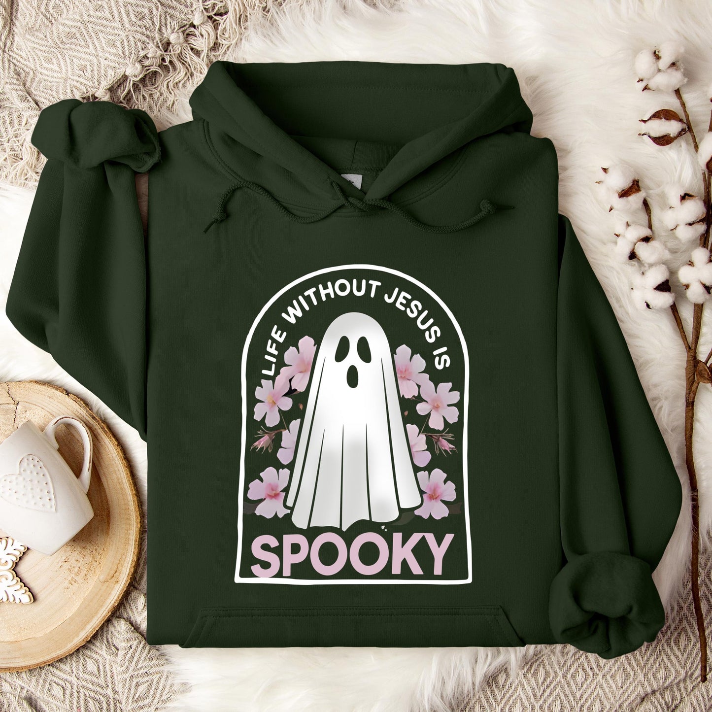 Life Without Jesus Is Spooky 01 Hoodie