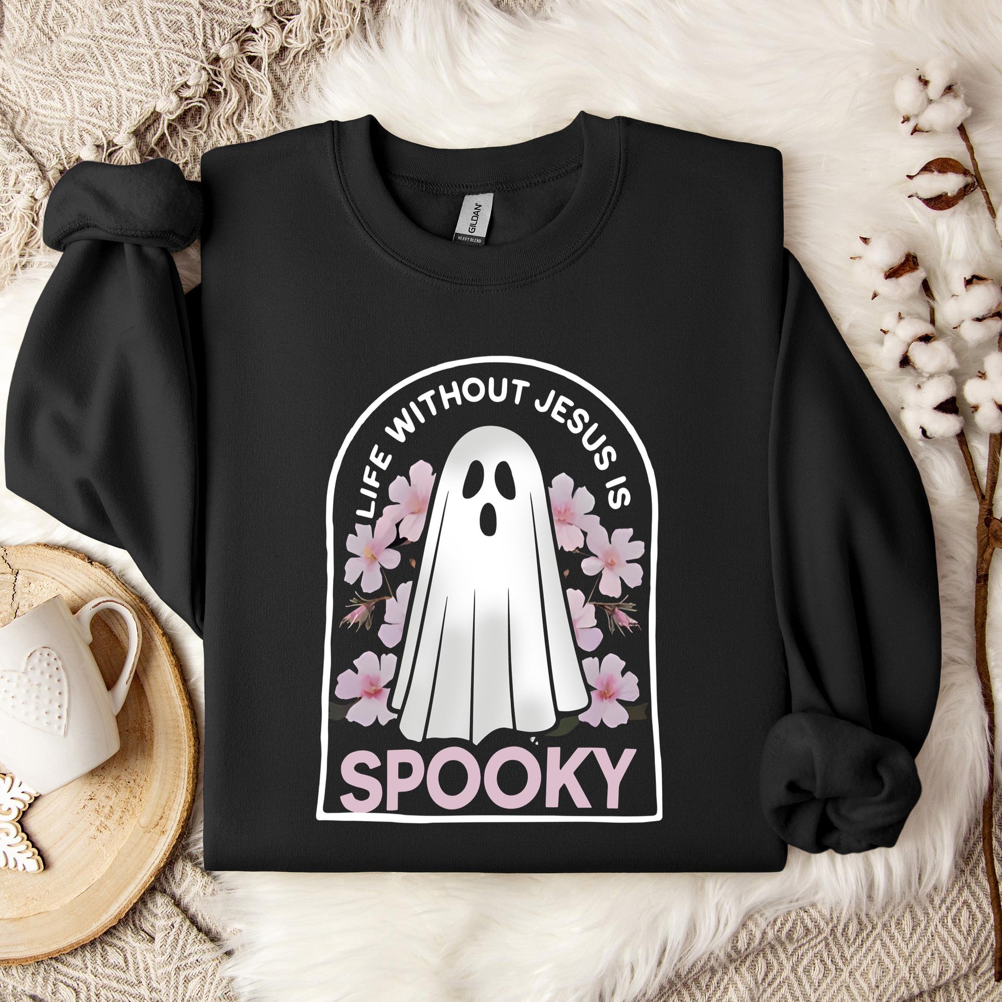 Life Without Jesus Is Spooky 01 Sweatshirt