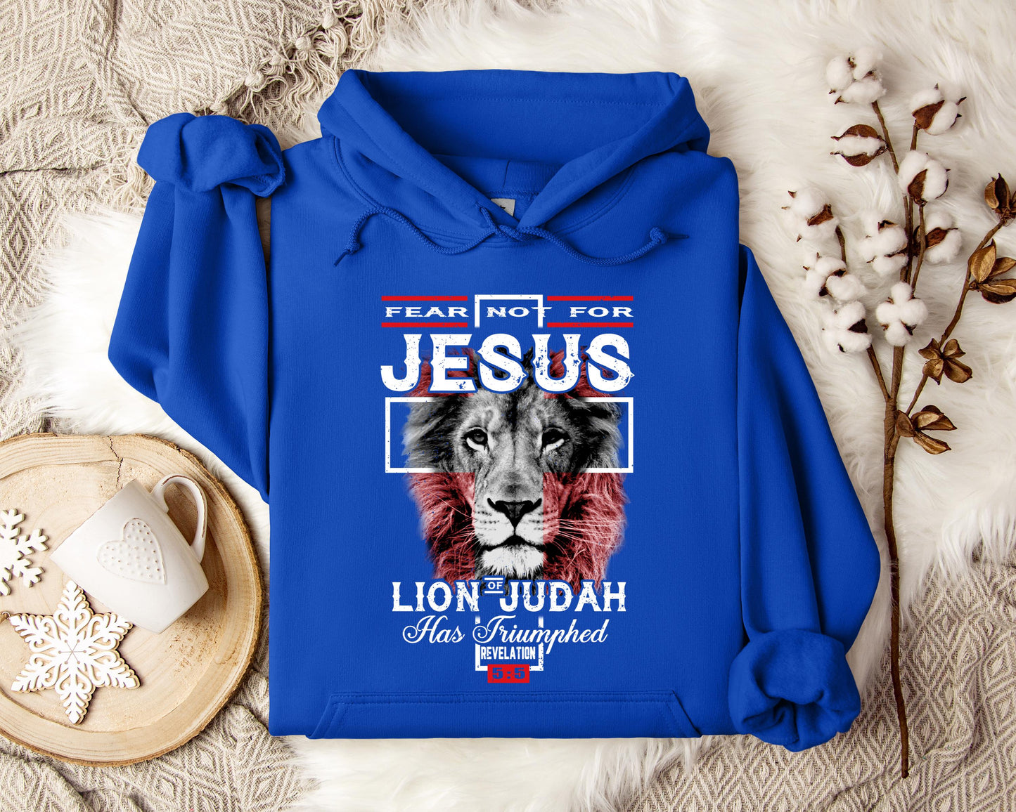 Lion Of Judah Revelation 55 Hoodie