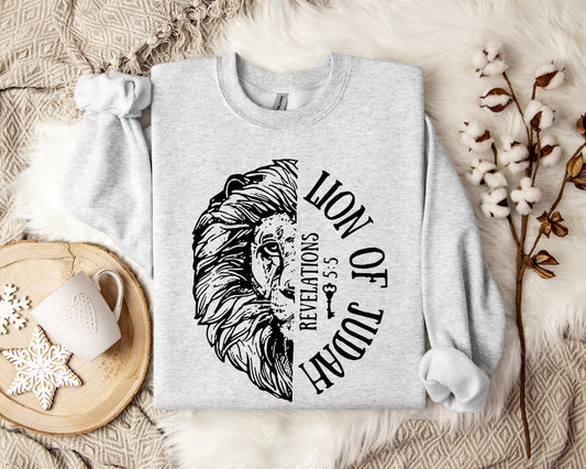 Lion Of Judah Revelations 5.5 Sweatshirt