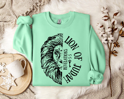 Lion Of Judah Revelations 5.5 Sweatshirt