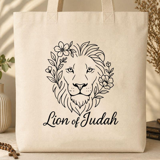 Lion Of Judah Tote Bag