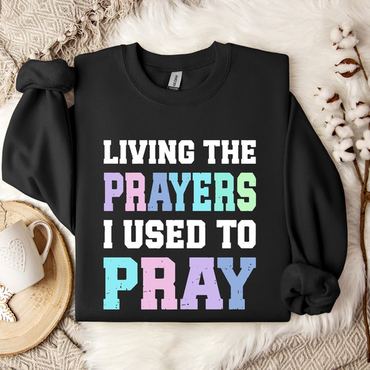 Living The Prayers I Used To Pray Sweatshirt
