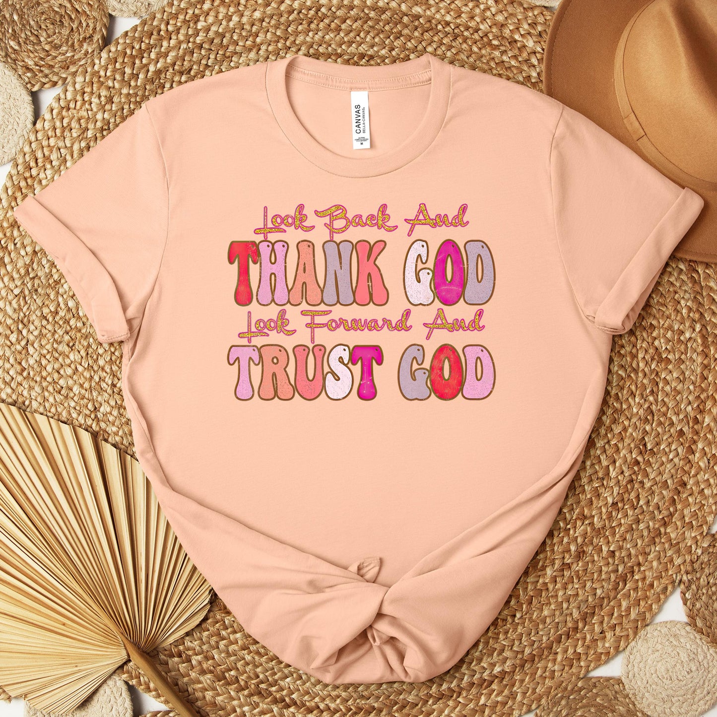 Look Back And Thank God Look Forward And Trust God 05 Premium T-shirt