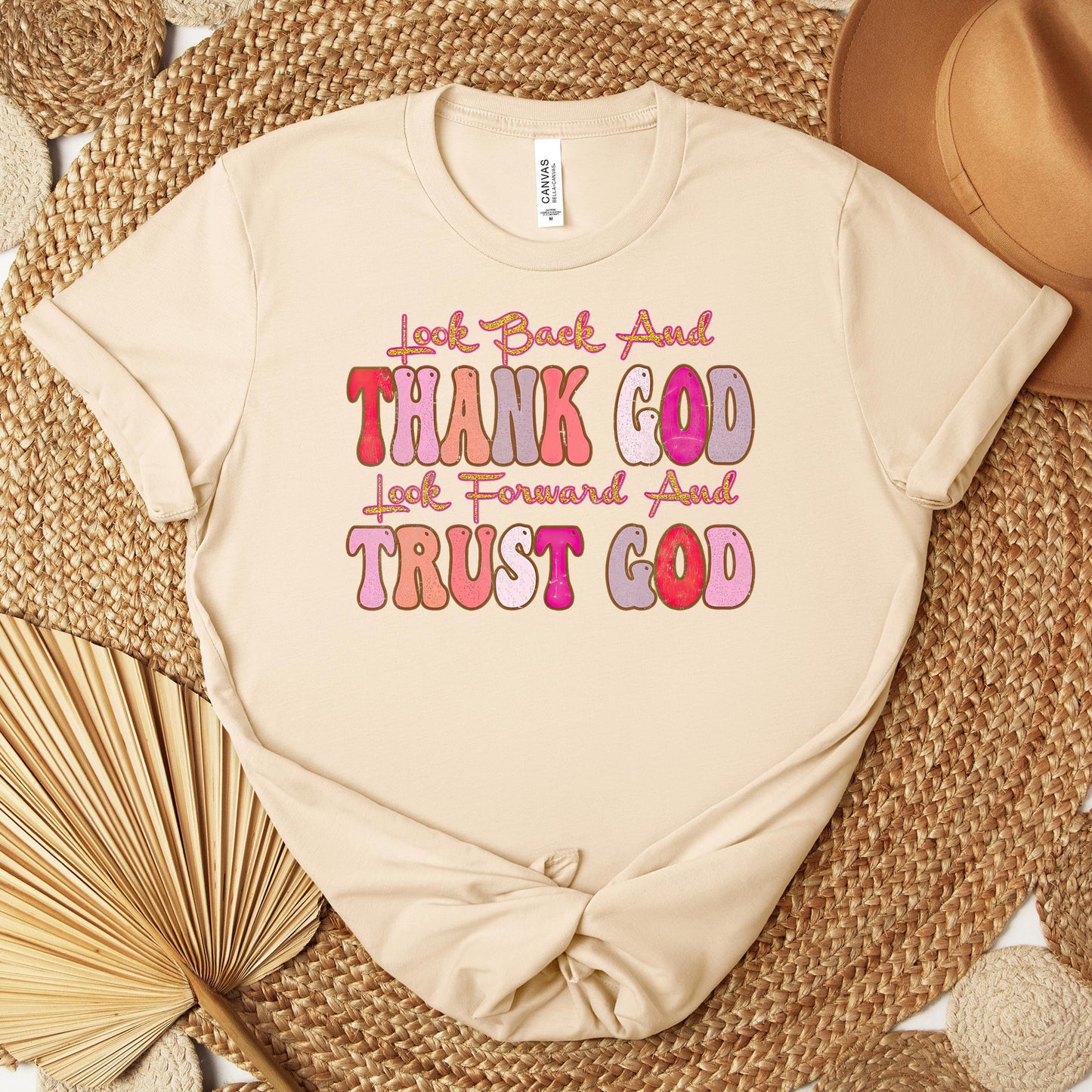 Look Back And Thank God Look Forward And Trust God 05 Premium T-shirt