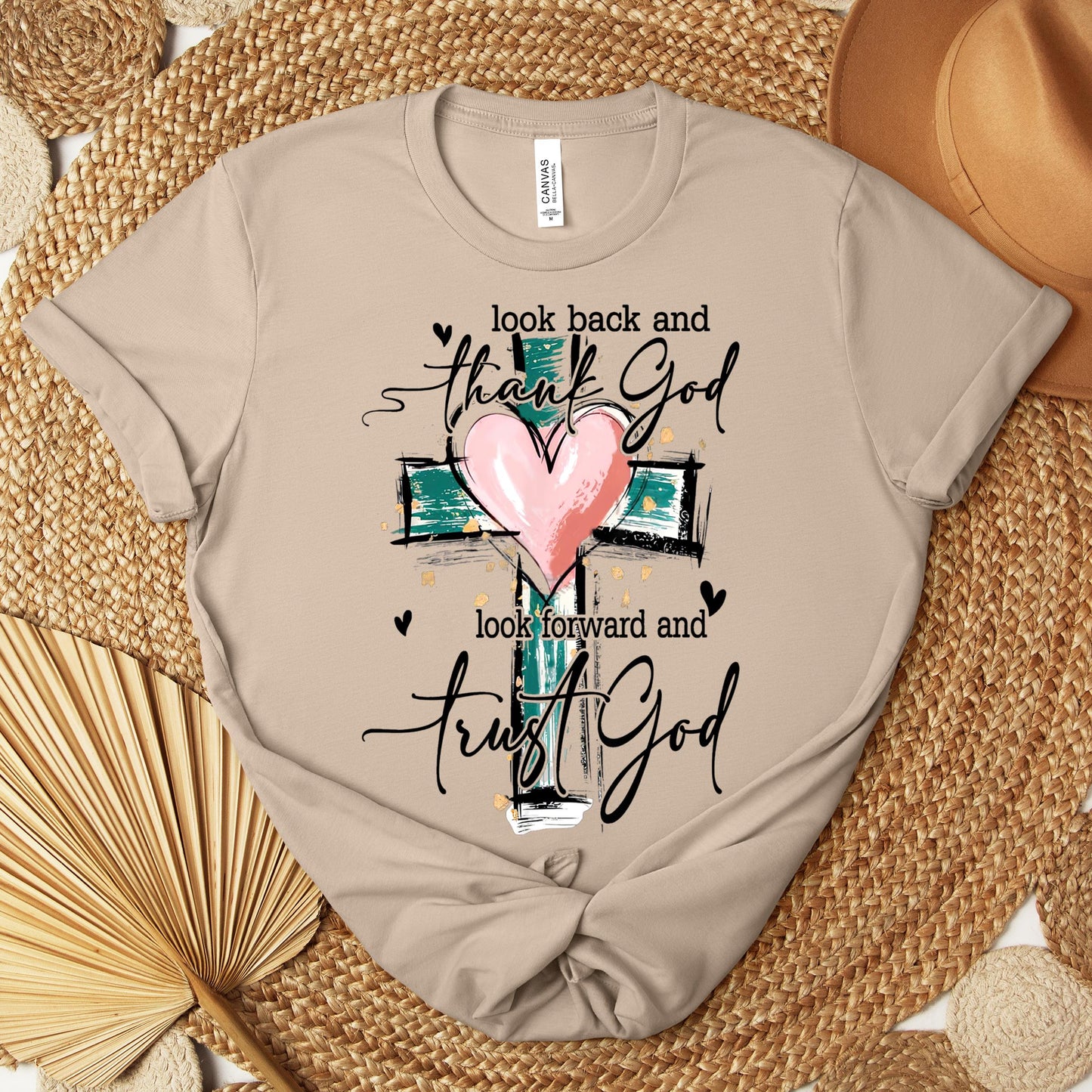 Look Back And Thank God Look Forward And Trust God 08 Premium T-shirt