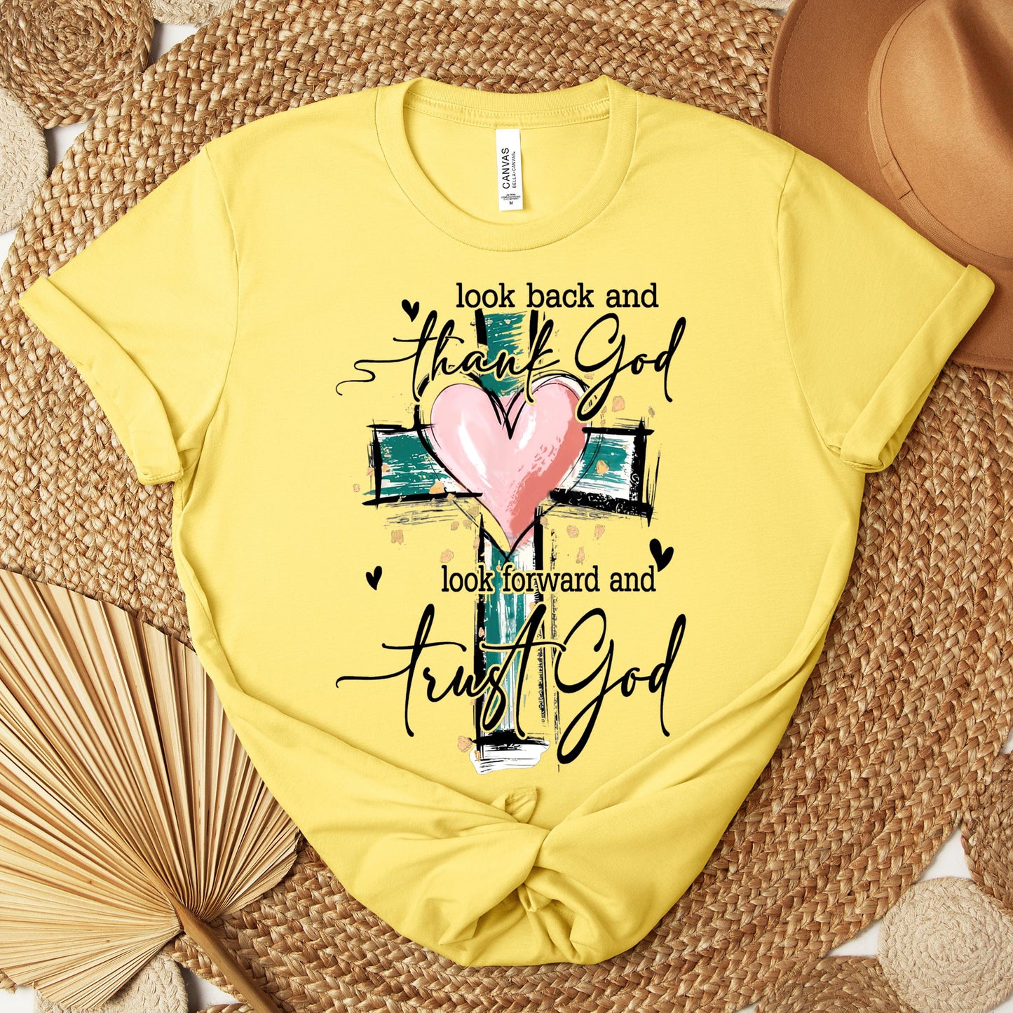 Look Back And Thank God Look Forward And Trust God 08 Premium T-shirt