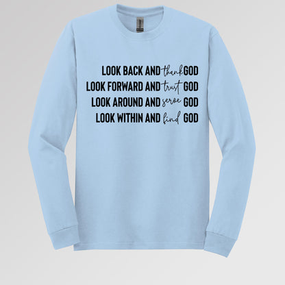 Look Back And Thank God Look Forward And Trust God 19
