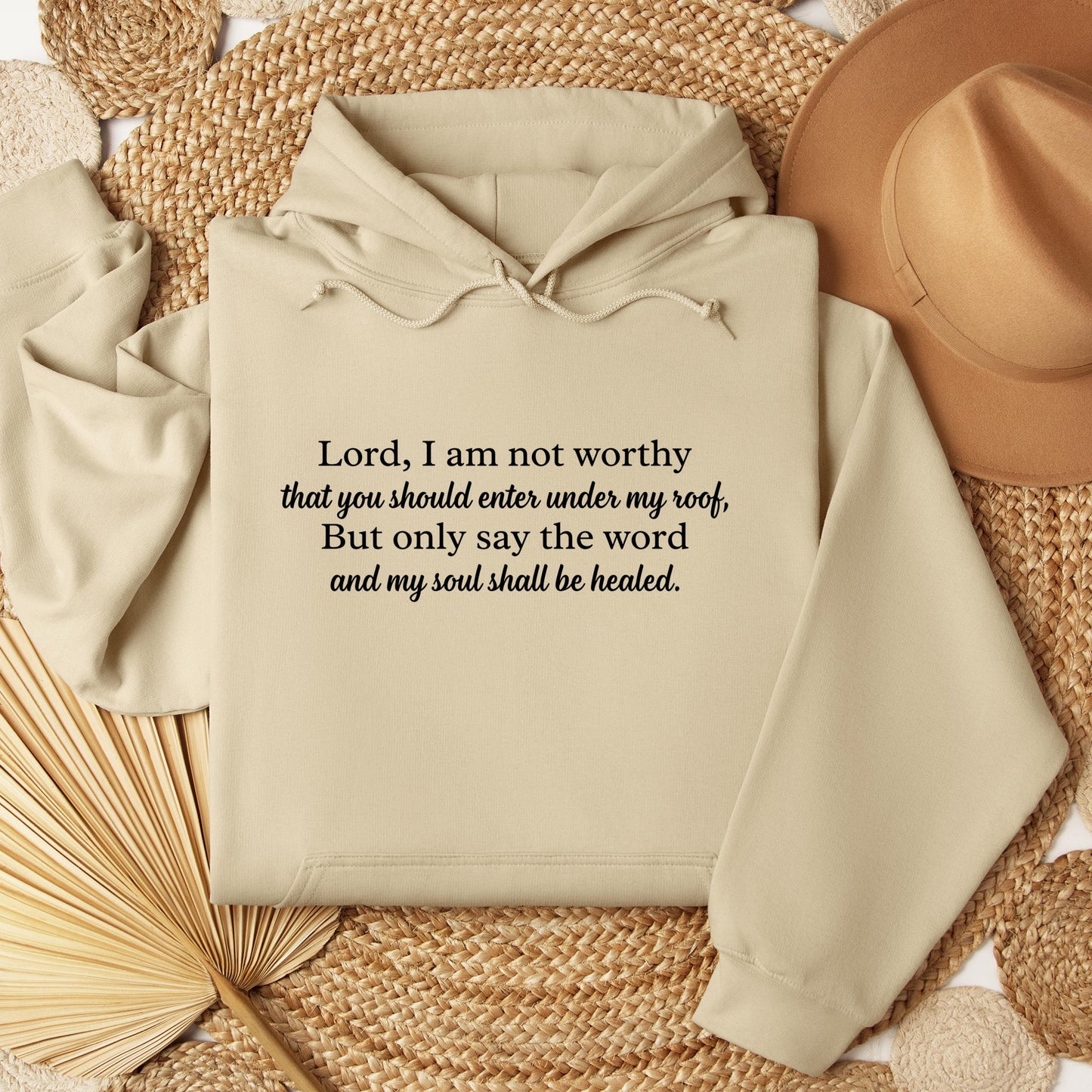 Lord I Am Not Worthy That You Should Enter Under My Roof But Only Say The Word And My Soul Shall Be Healed