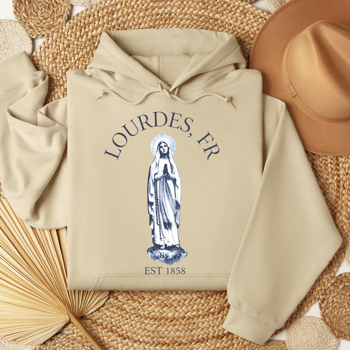 Lourdes Fr Est 1858
