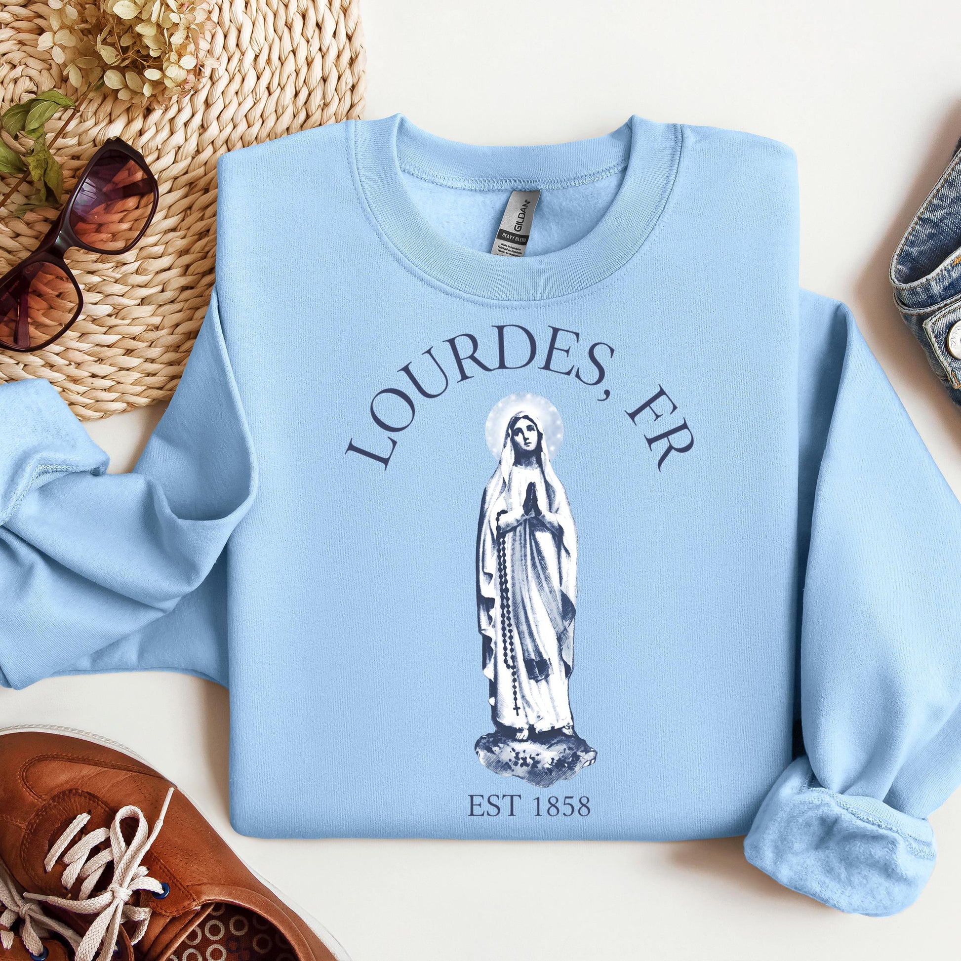 Lourdes Fr Est 1858