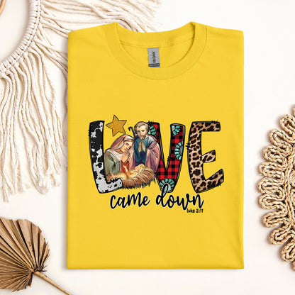 Love Came Down Luke 2.11 02