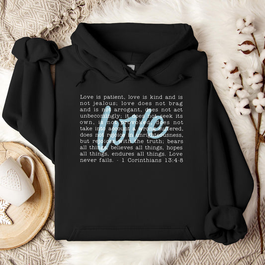 Love Is Patient Hoodie
