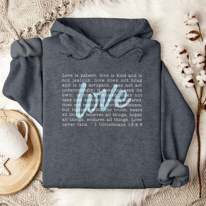 Love Is Patient Hoodie