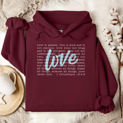 Love Is Patient Hoodie