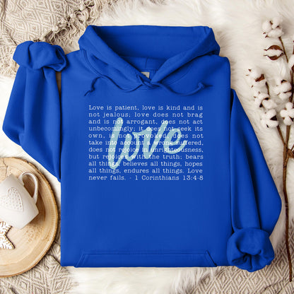 Love Is Patient Hoodie