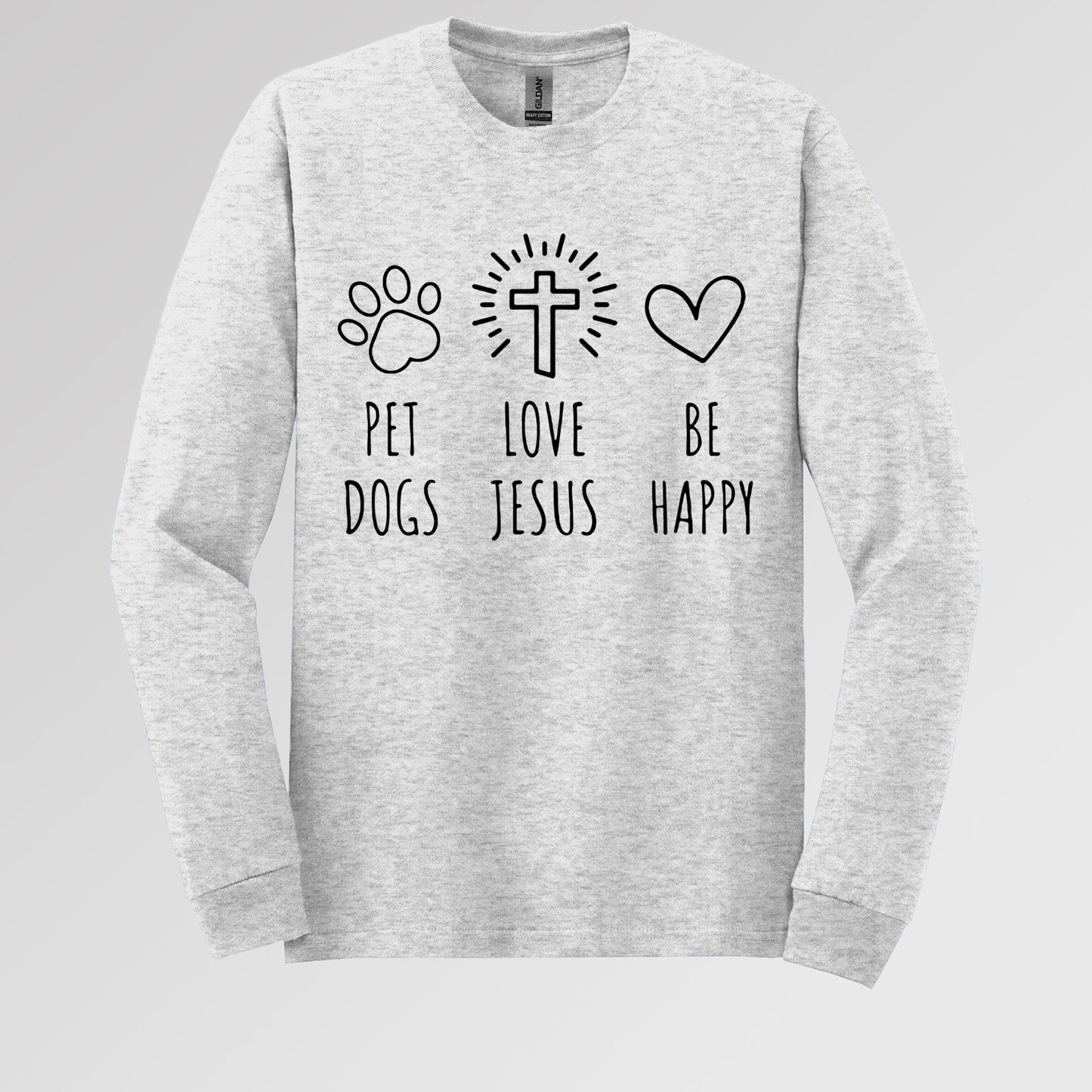 Love Jesus Pet Dogs Be Happy