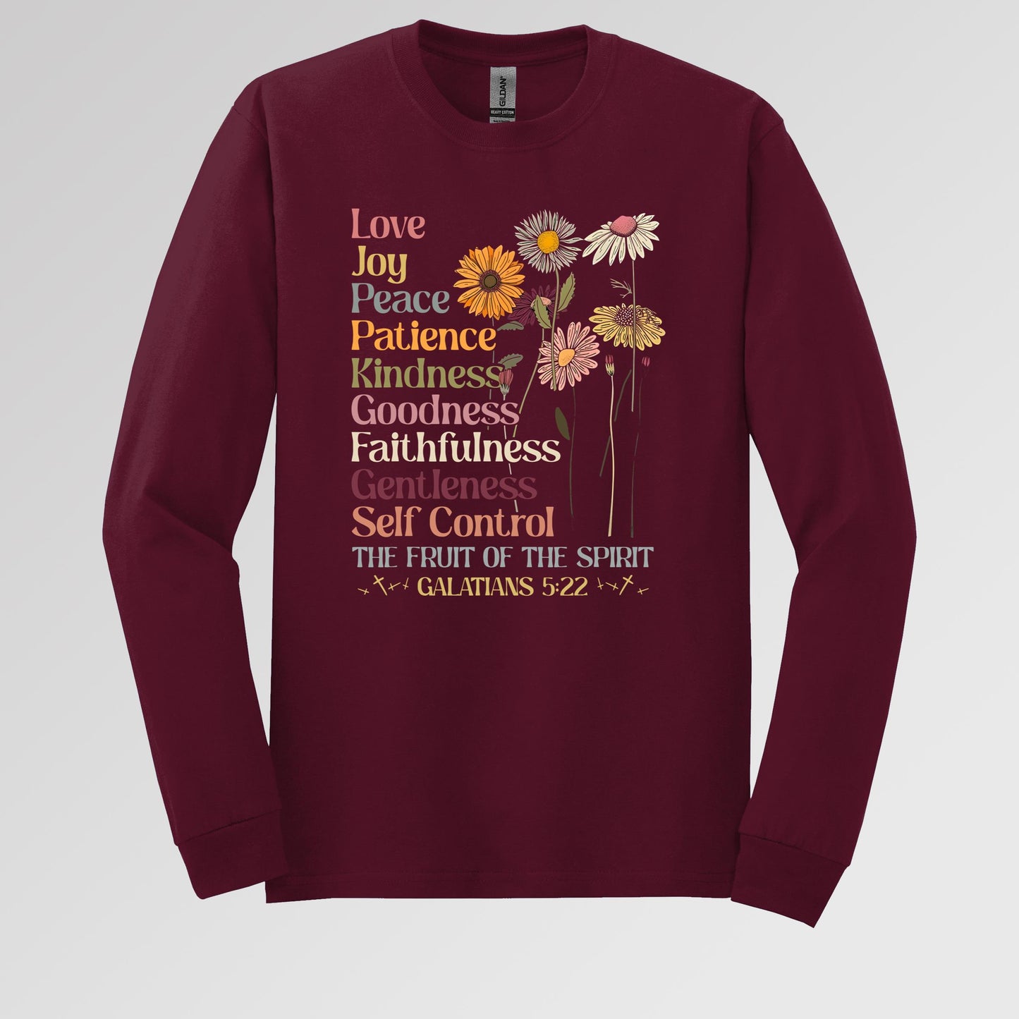 Love Joy Peace Patience Galatians 5.22