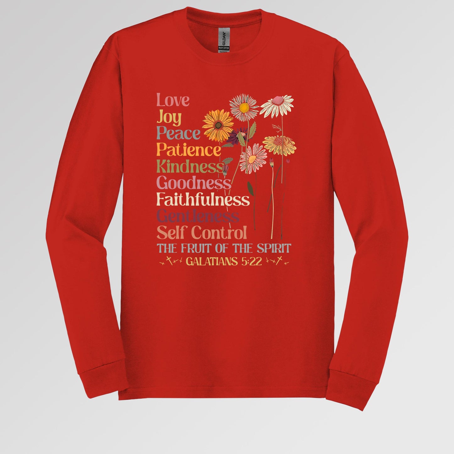 Love Joy Peace Patience Galatians 5.22