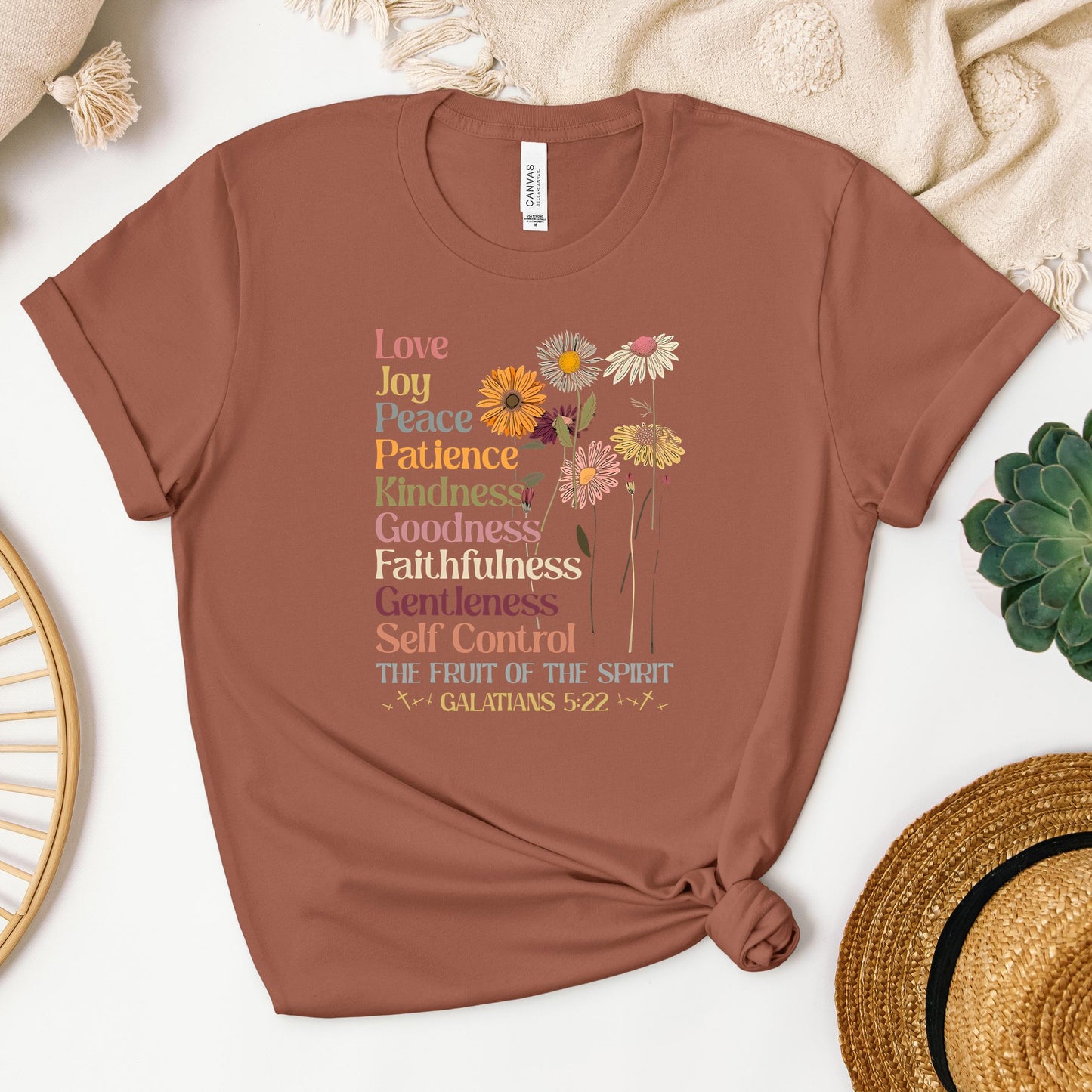 Love Joy Peace Patience Galatians 5.22