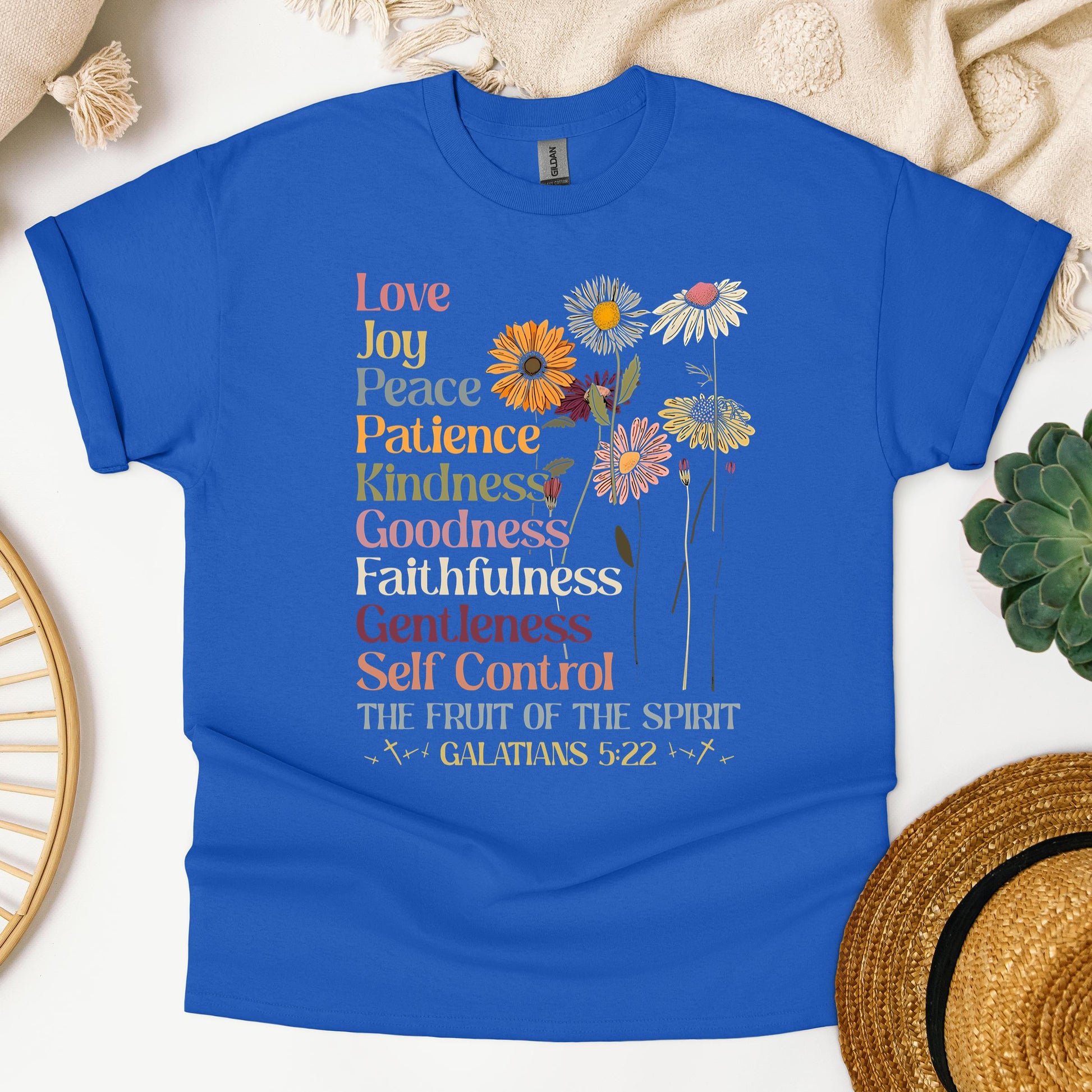 Love Joy Peace Patience Galatians 5.22