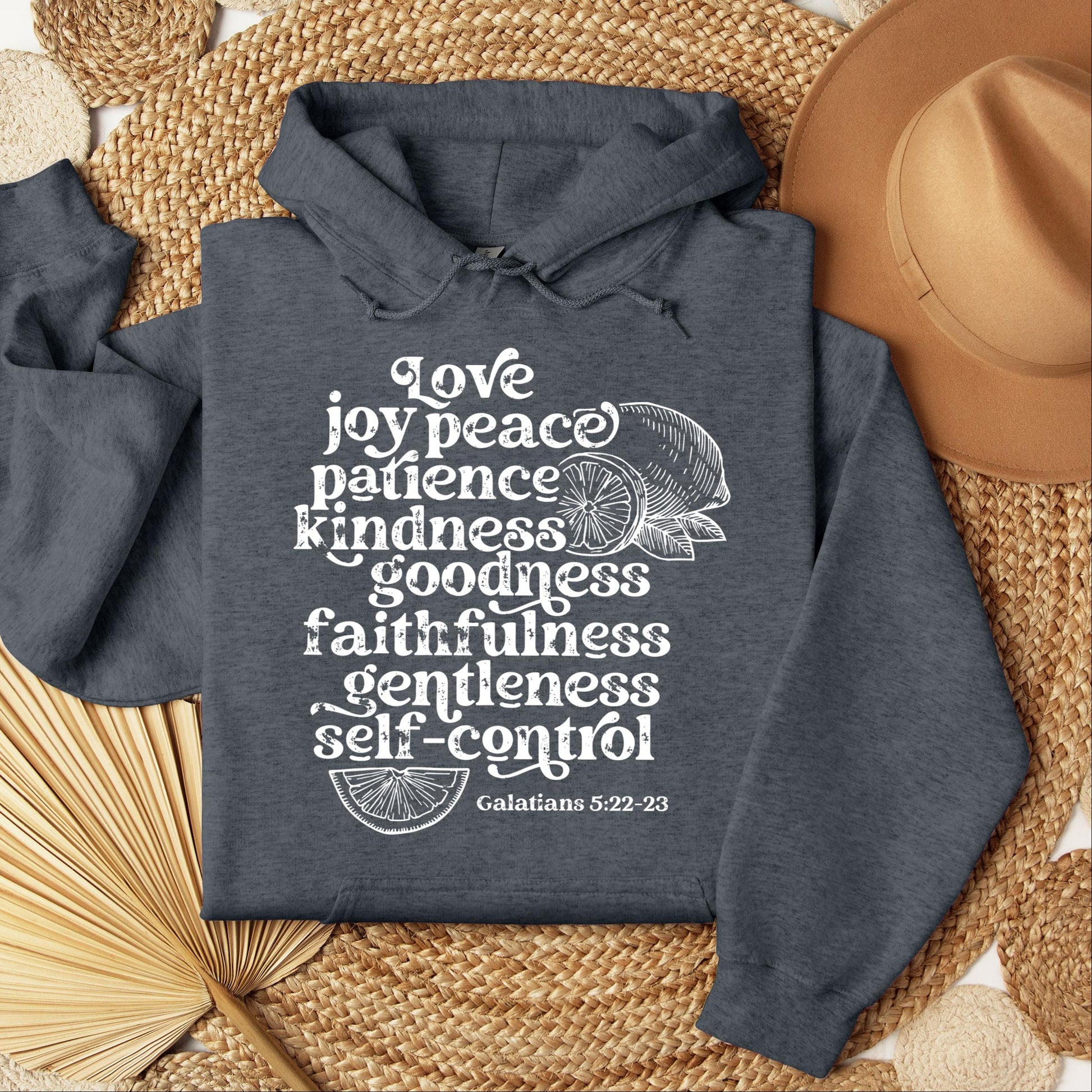 Love Joy Peace Patience Kindness Goodness Faithfulness Gentleness Self-control Galatians 5.22-23 01