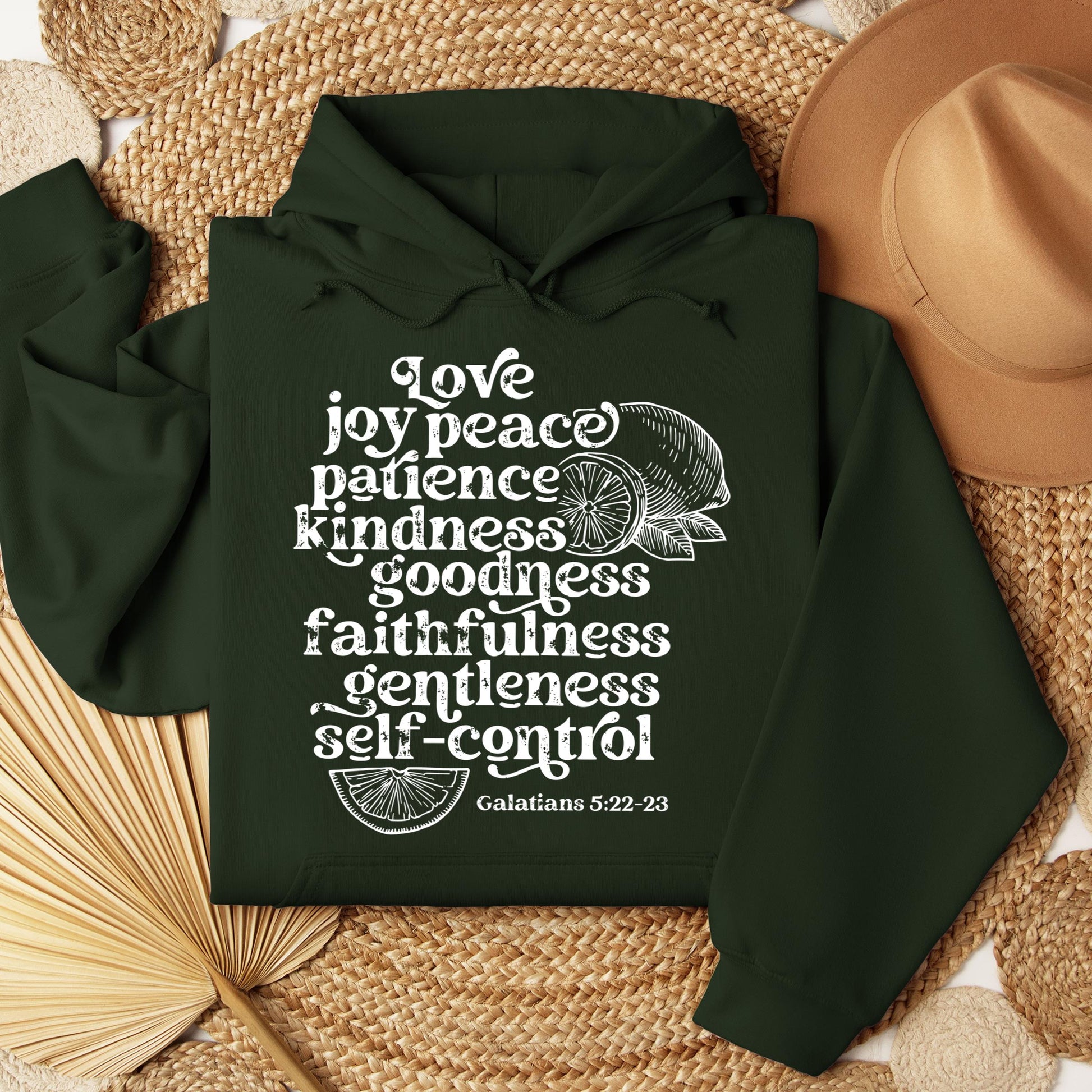 Love Joy Peace Patience Kindness Goodness Faithfulness Gentleness Self-control Galatians 5.22-23 01