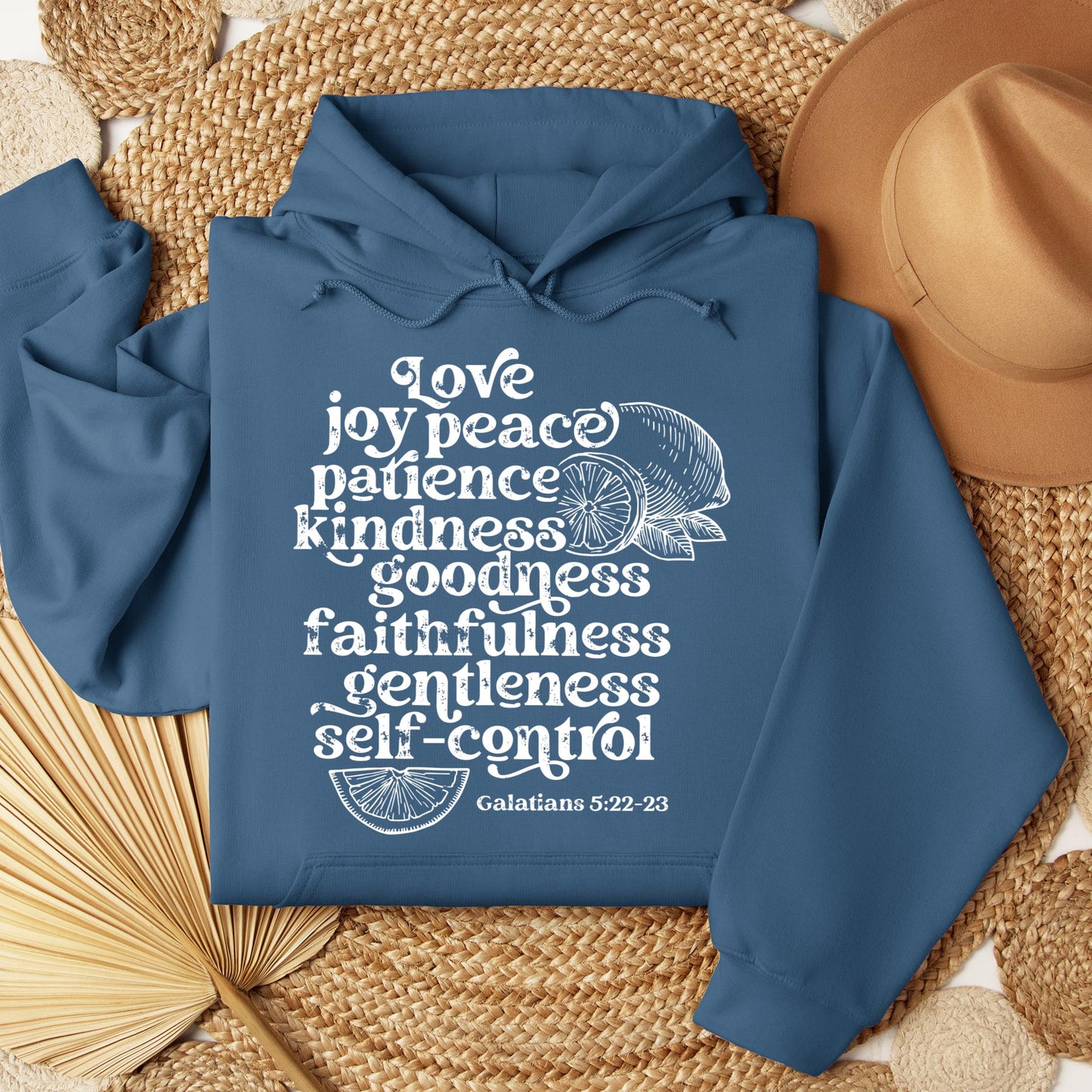 Love Joy Peace Patience Kindness Goodness Faithfulness Gentleness Self-control Galatians 5.22-23 01