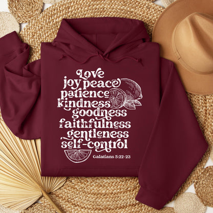Love Joy Peace Patience Kindness Goodness Faithfulness Gentleness Self-control Galatians 5.22-23 01