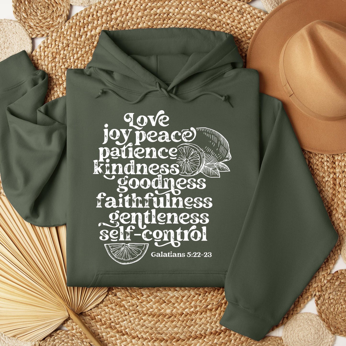 Love Joy Peace Patience Kindness Goodness Faithfulness Gentleness Self-control Galatians 5.22-23 01