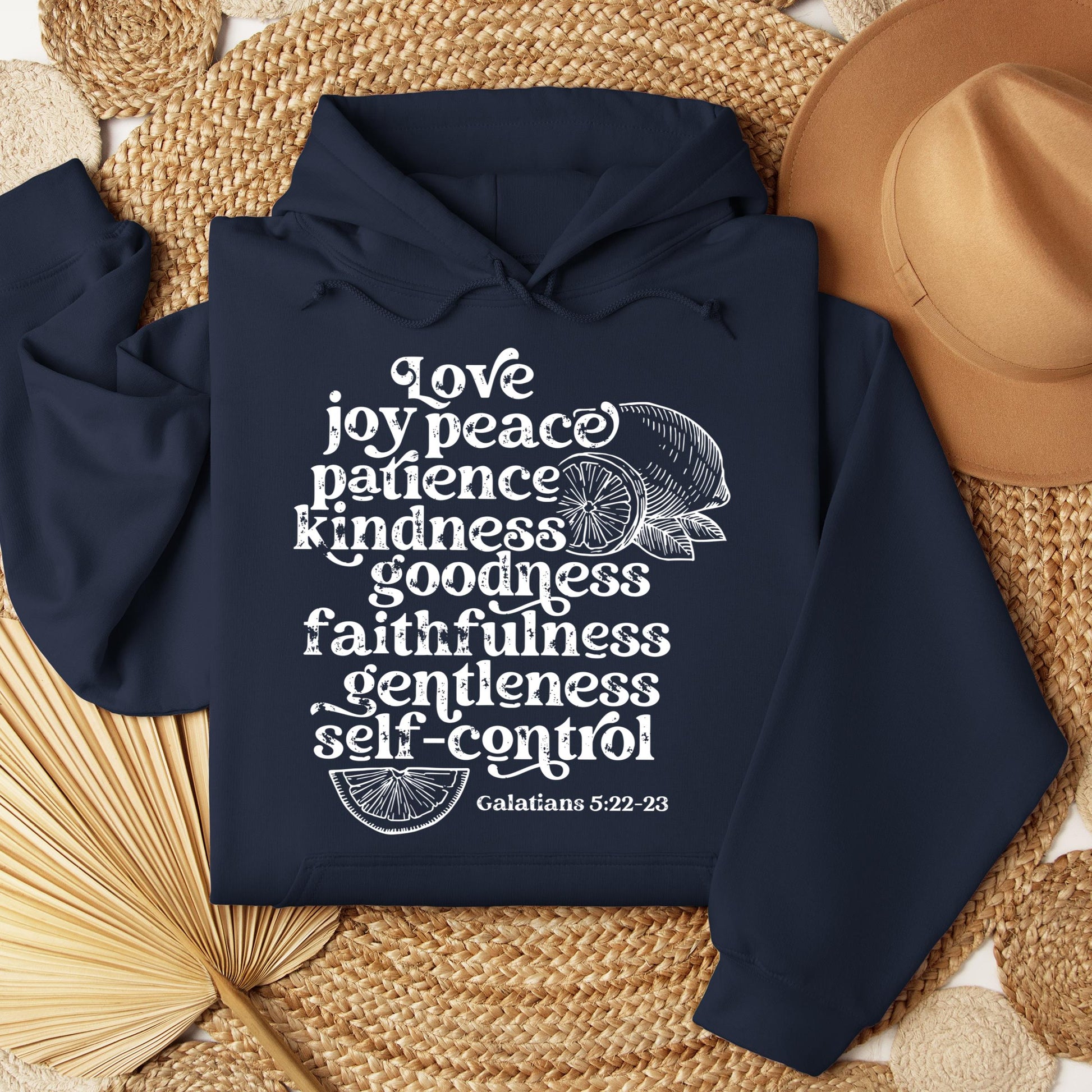 Love Joy Peace Patience Kindness Goodness Faithfulness Gentleness Self-control Galatians 5.22-23 01