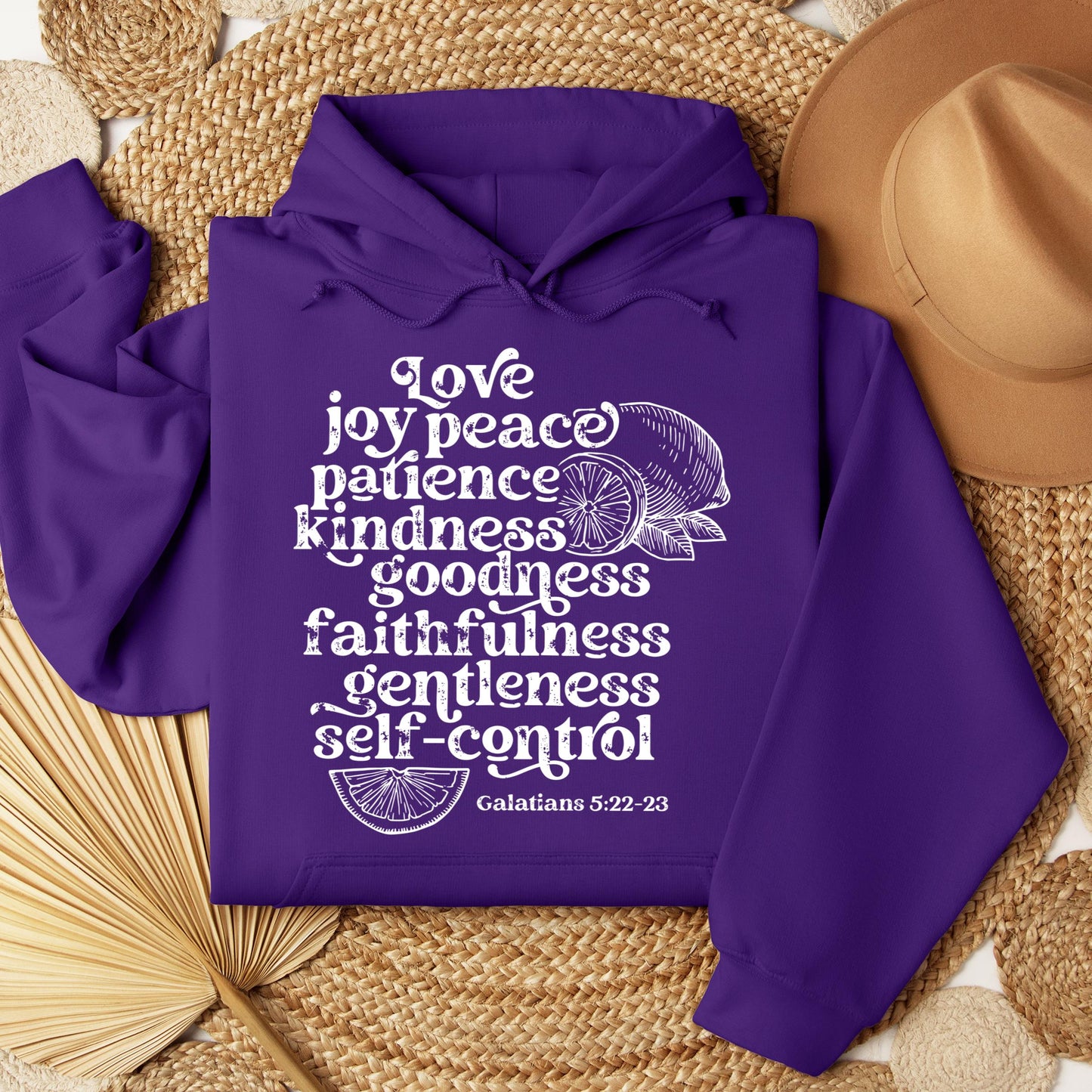 Love Joy Peace Patience Kindness Goodness Faithfulness Gentleness Self-control Galatians 5.22-23 01