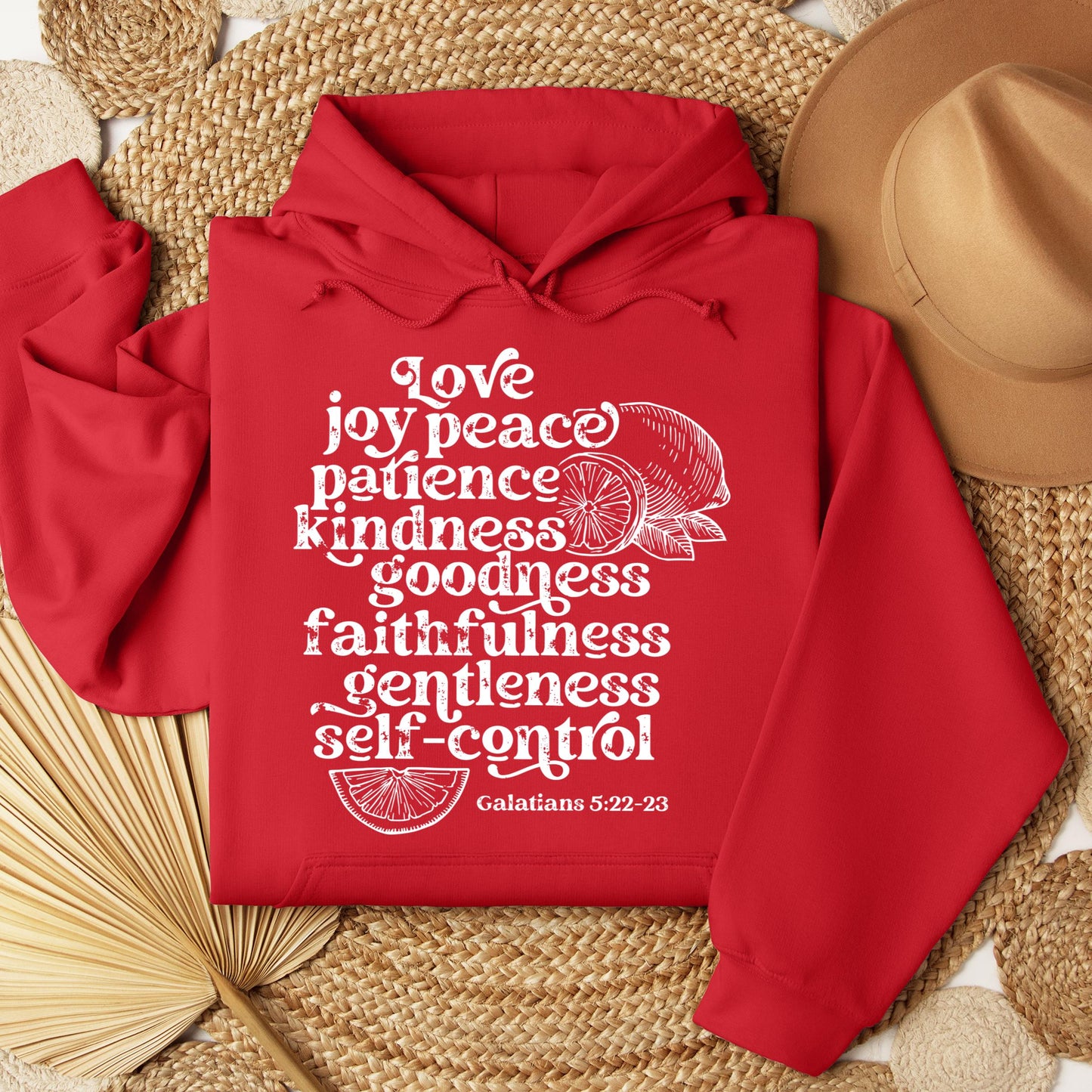 Love Joy Peace Patience Kindness Goodness Faithfulness Gentleness Self-control Galatians 5.22-23 01