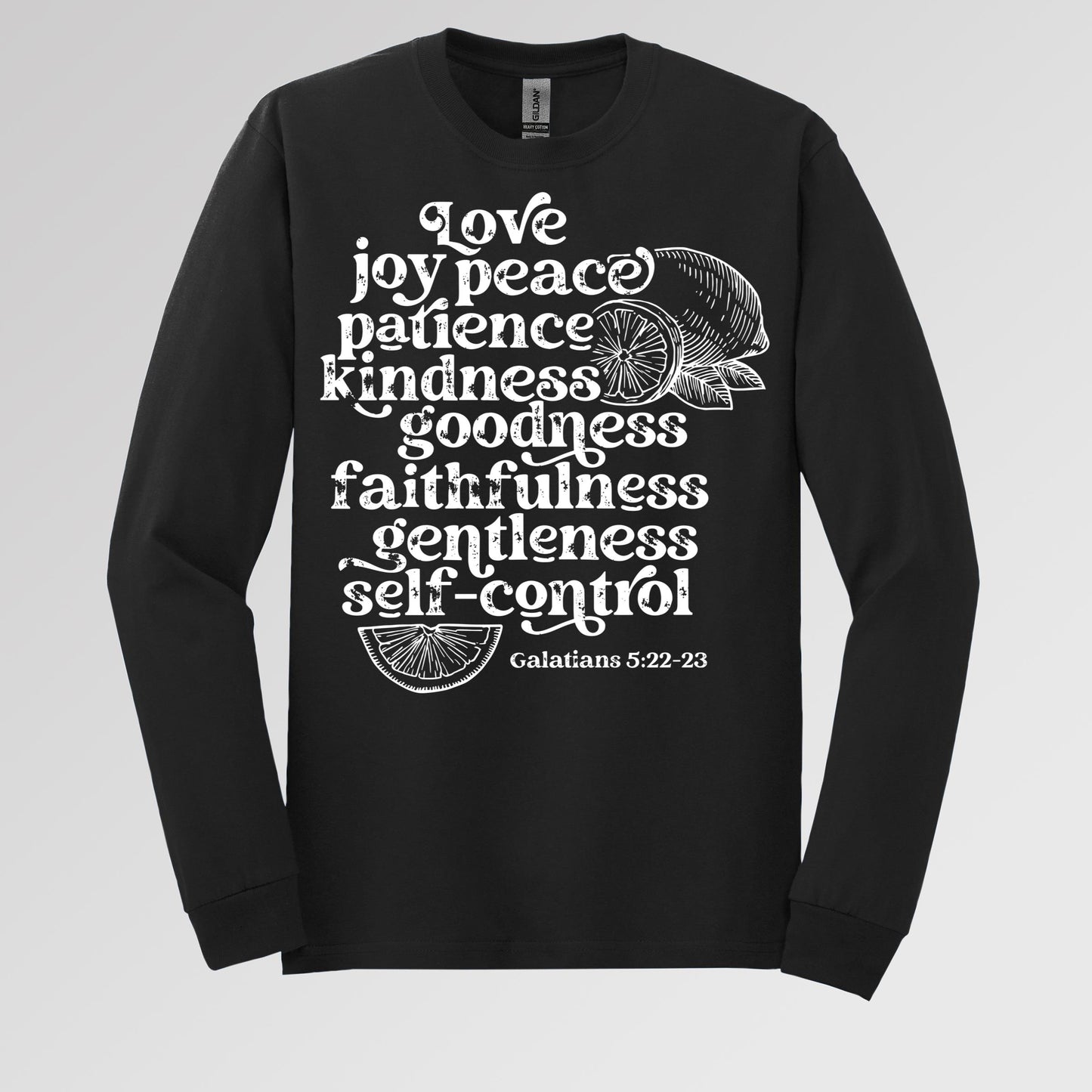 Love Joy Peace Patience Kindness Goodness Faithfulness Gentleness Self-control Galatians 5.22-23 01