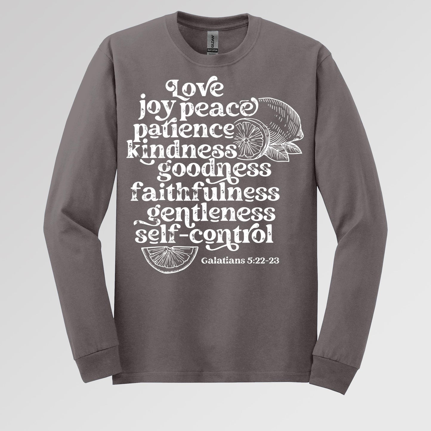 Love Joy Peace Patience Kindness Goodness Faithfulness Gentleness Self-control Galatians 5.22-23 01