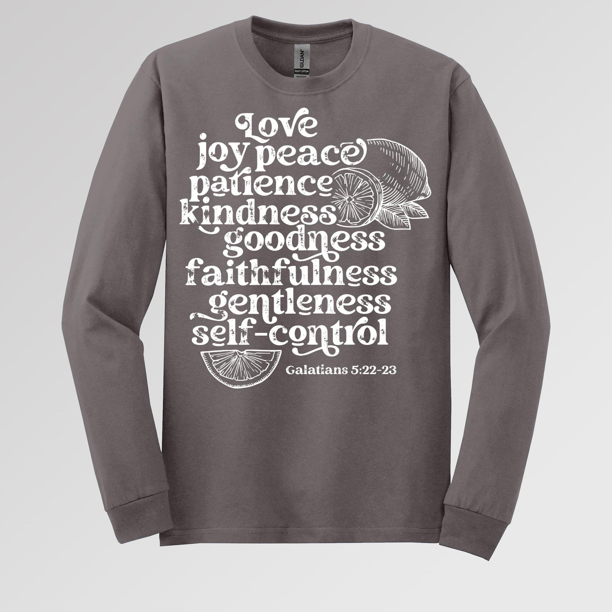 Love Joy Peace Patience Kindness Goodness Faithfulness Gentleness Self-control Galatians 5.22-23 01