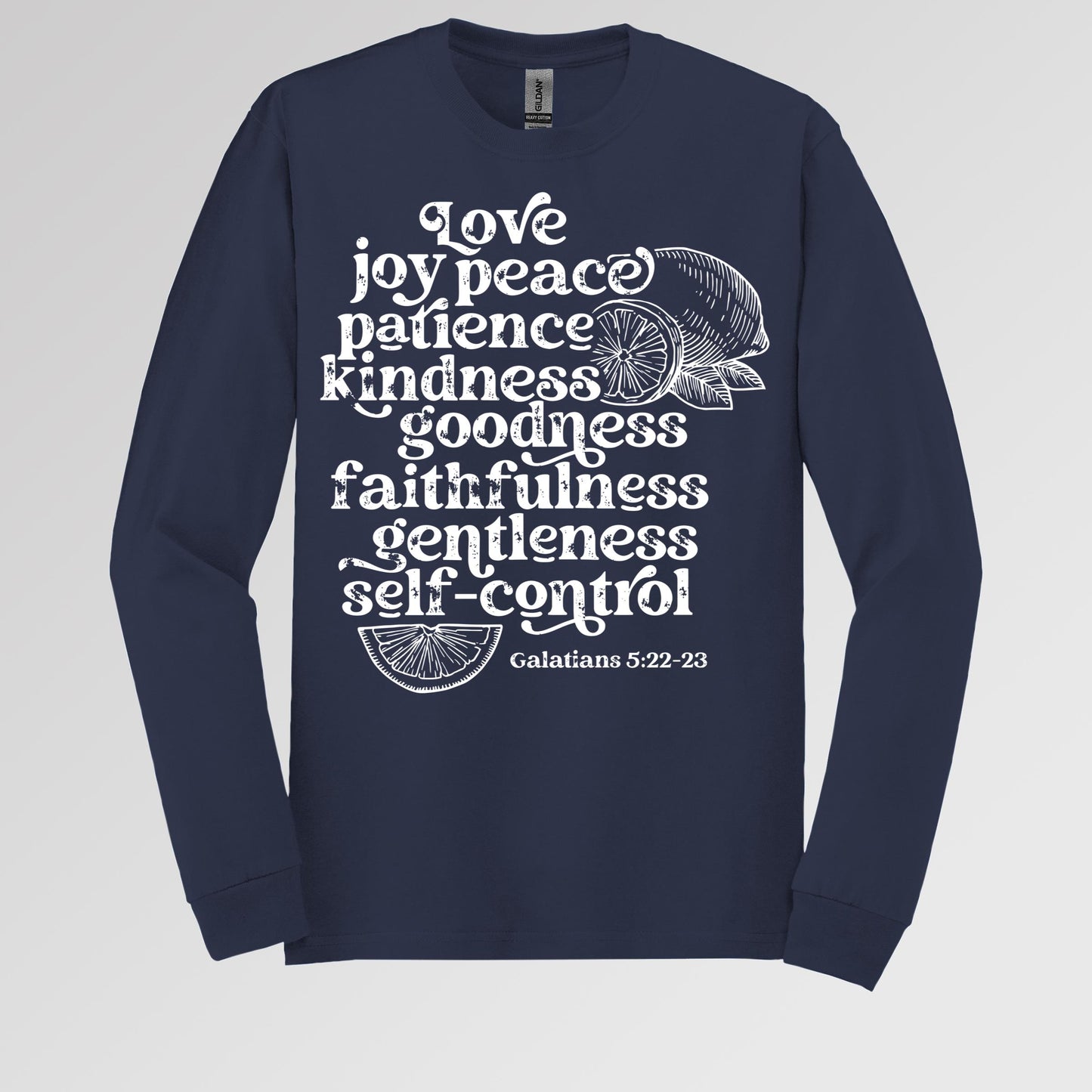 Love Joy Peace Patience Kindness Goodness Faithfulness Gentleness Self-control Galatians 5.22-23 01