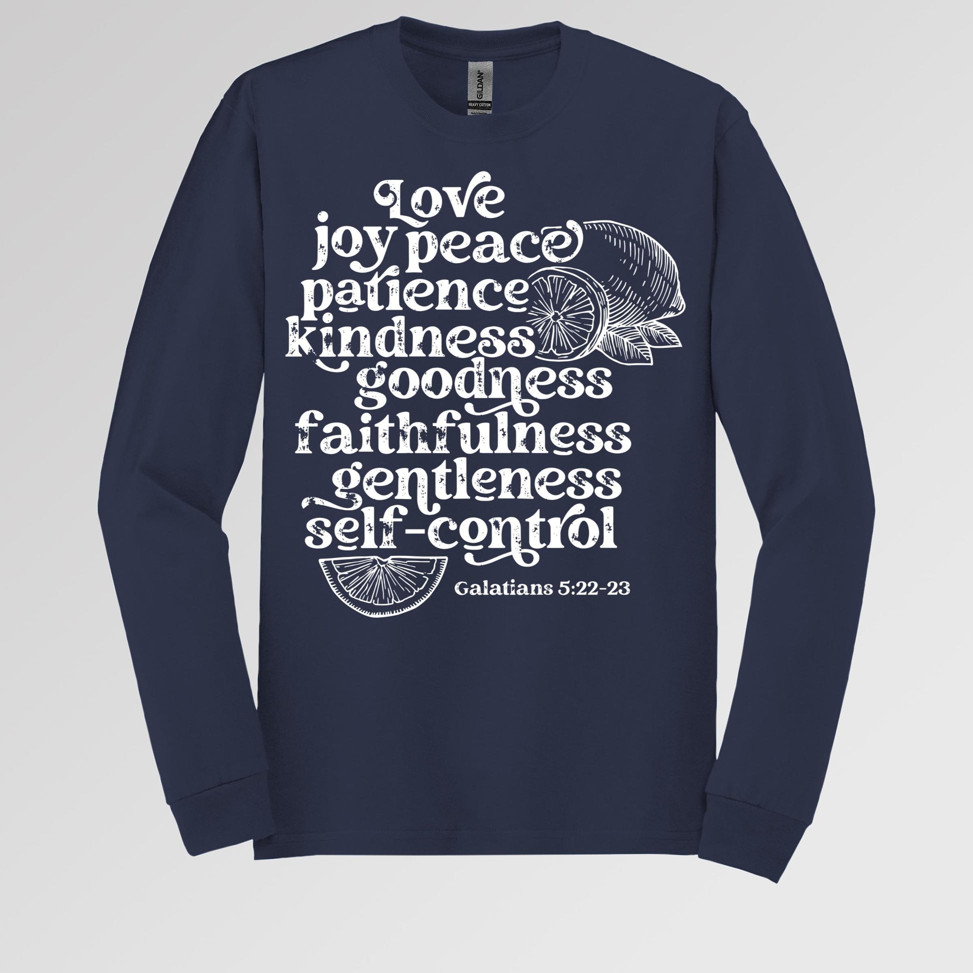 Love Joy Peace Patience Kindness Goodness Faithfulness Gentleness Self-control Galatians 5.22-23 01