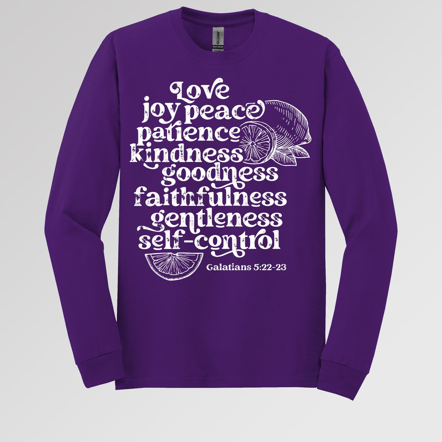 Love Joy Peace Patience Kindness Goodness Faithfulness Gentleness Self-control Galatians 5.22-23 01