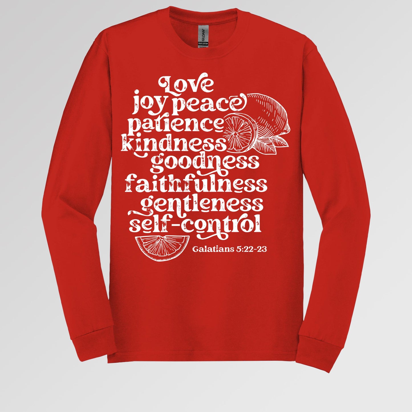 Love Joy Peace Patience Kindness Goodness Faithfulness Gentleness Self-control Galatians 5.22-23 01