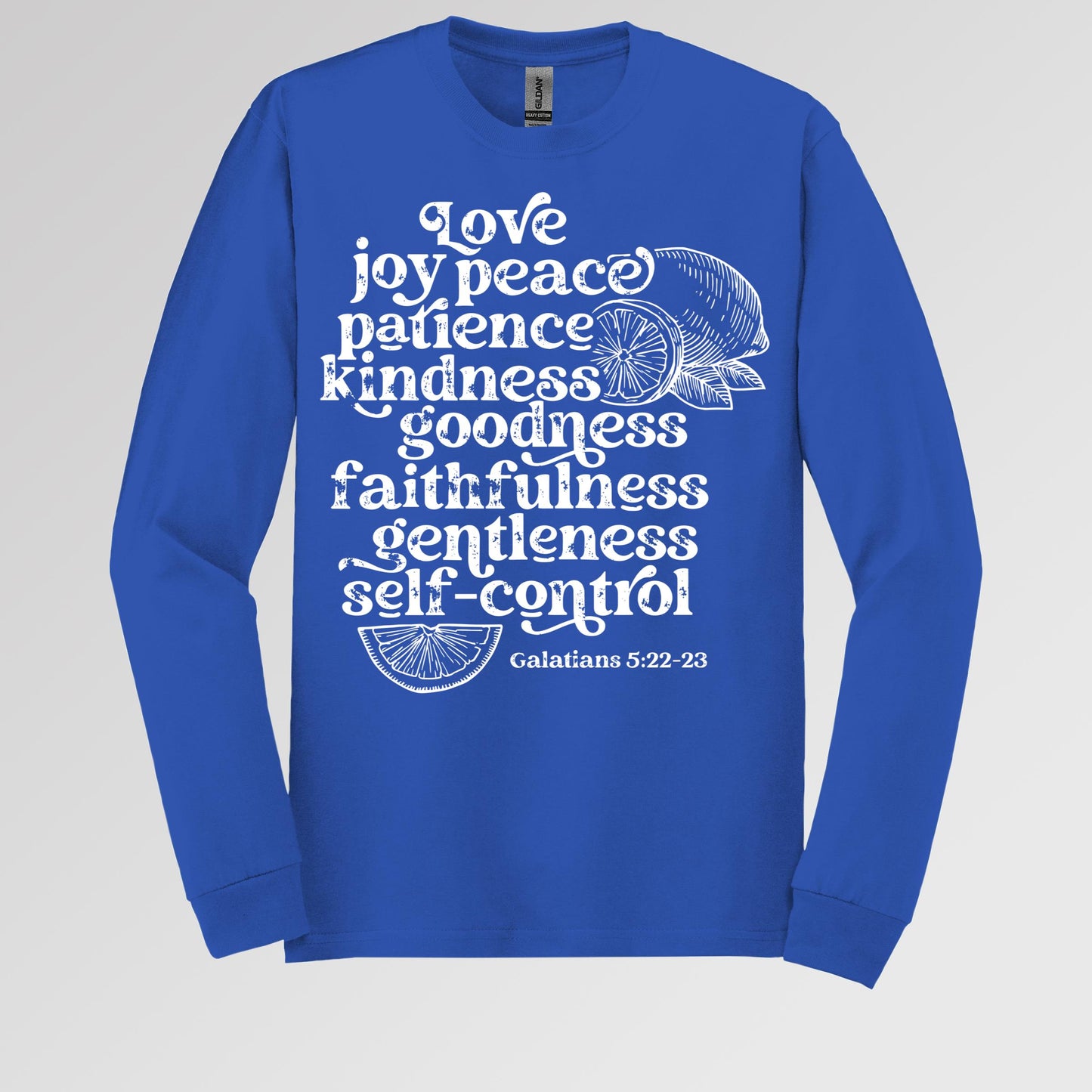 Love Joy Peace Patience Kindness Goodness Faithfulness Gentleness Self-control Galatians 5.22-23 01