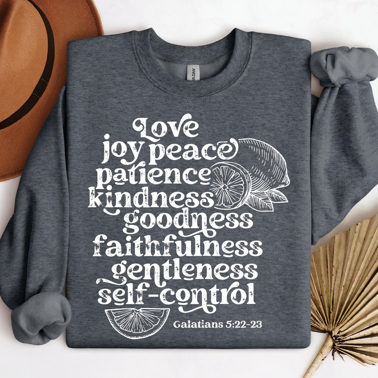 Love Joy Peace Patience Kindness Goodness Faithfulness Gentleness Self-control Galatians 5.22-23 01