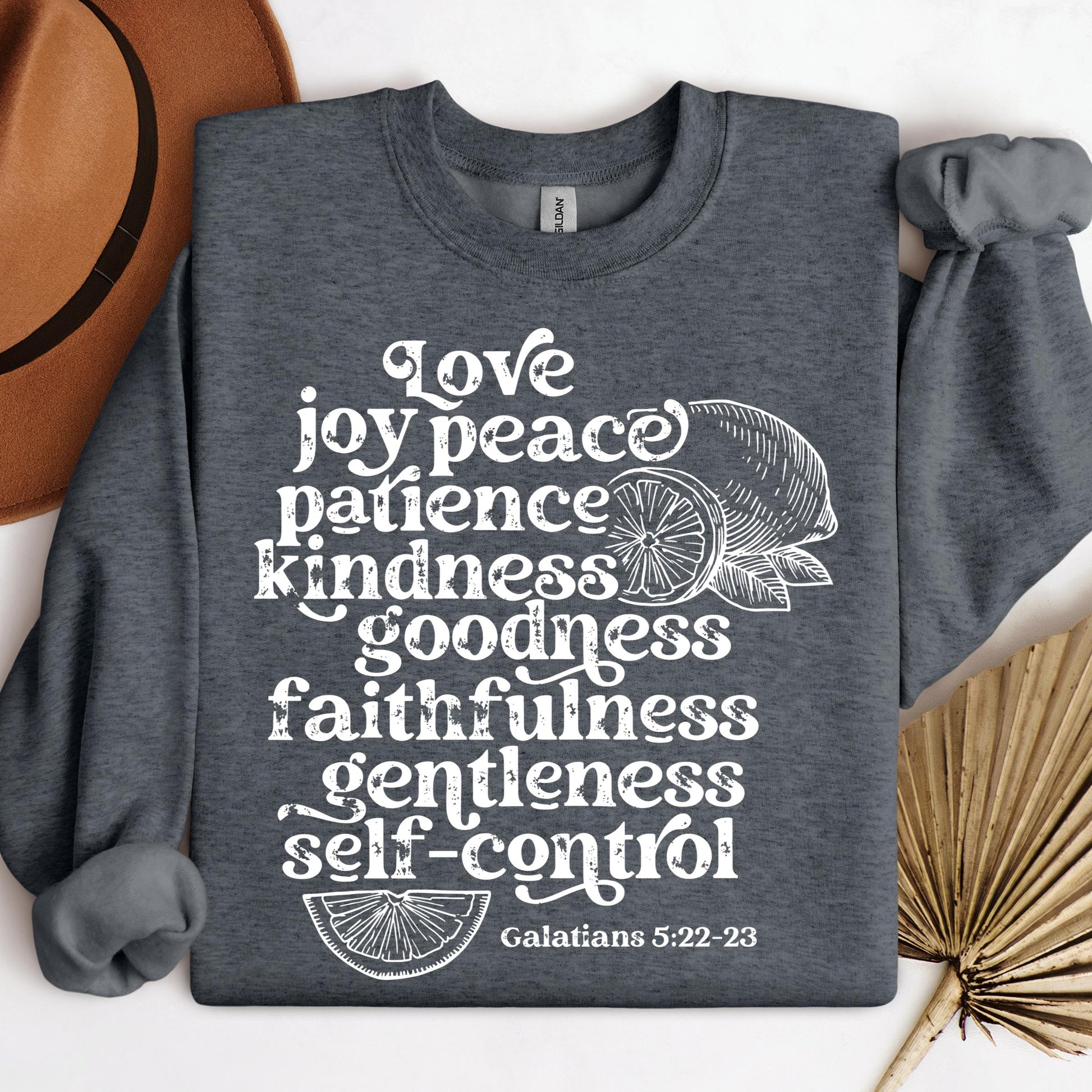 Love Joy Peace Patience Kindness Goodness Faithfulness Gentleness Self-control Galatians 5.22-23 01
