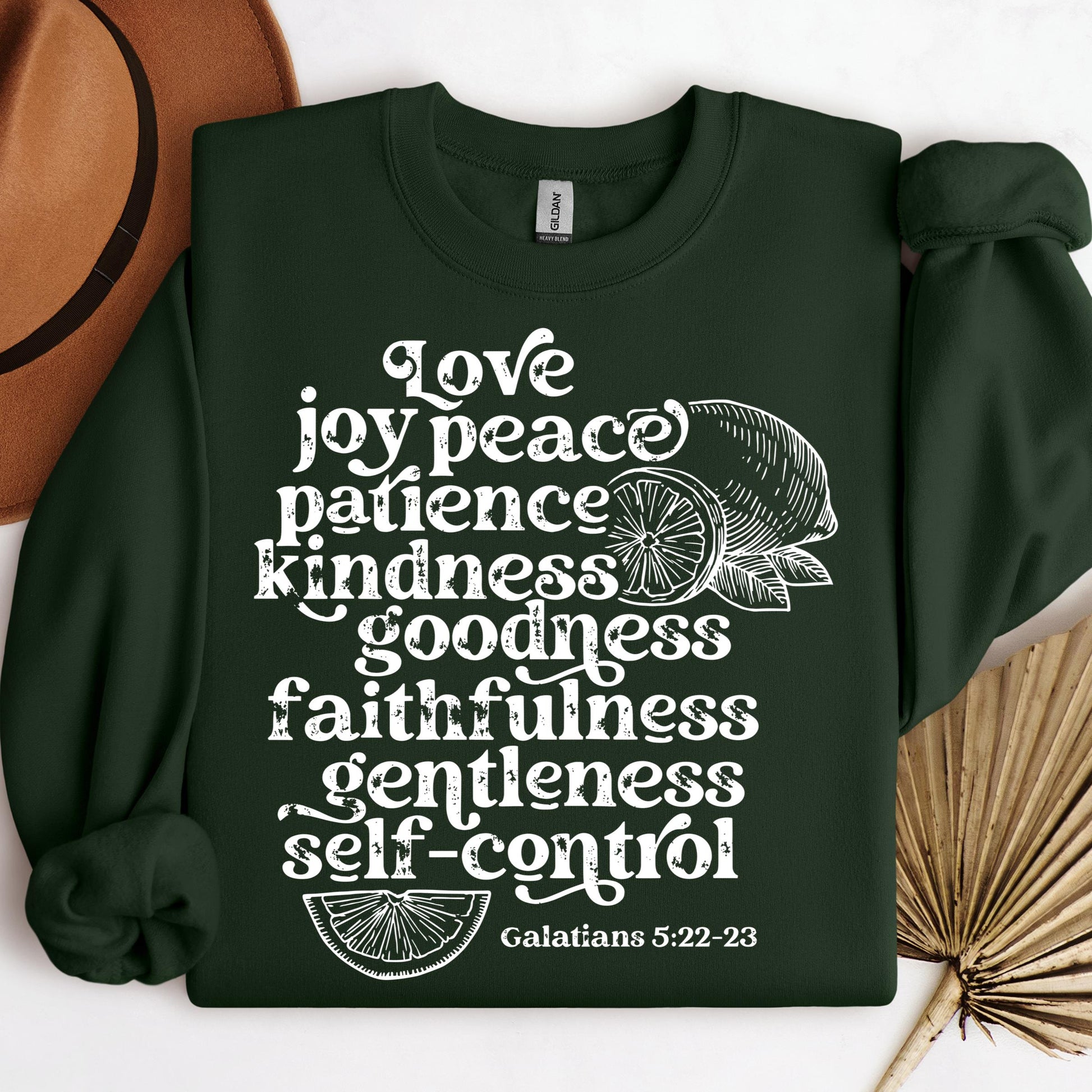 Love Joy Peace Patience Kindness Goodness Faithfulness Gentleness Self-control Galatians 5.22-23 01