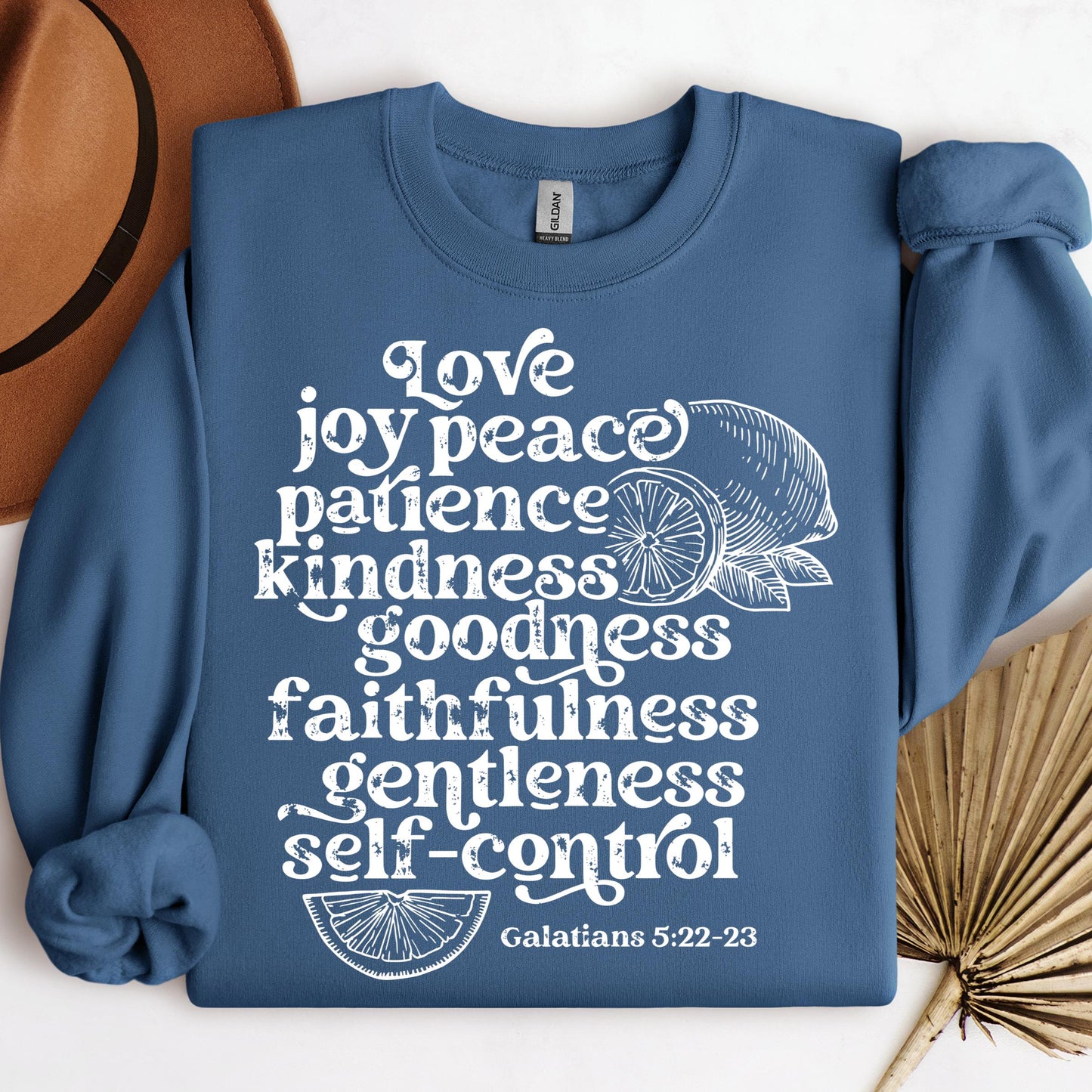 Love Joy Peace Patience Kindness Goodness Faithfulness Gentleness Self-control Galatians 5.22-23 01