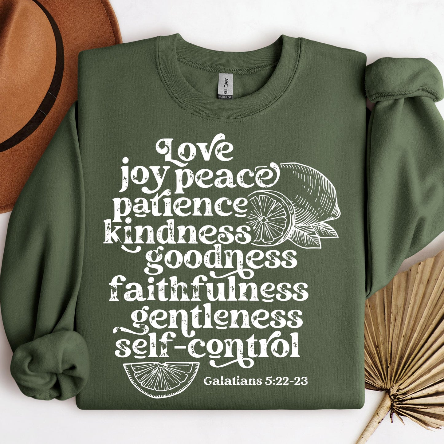 Love Joy Peace Patience Kindness Goodness Faithfulness Gentleness Self-control Galatians 5.22-23 01