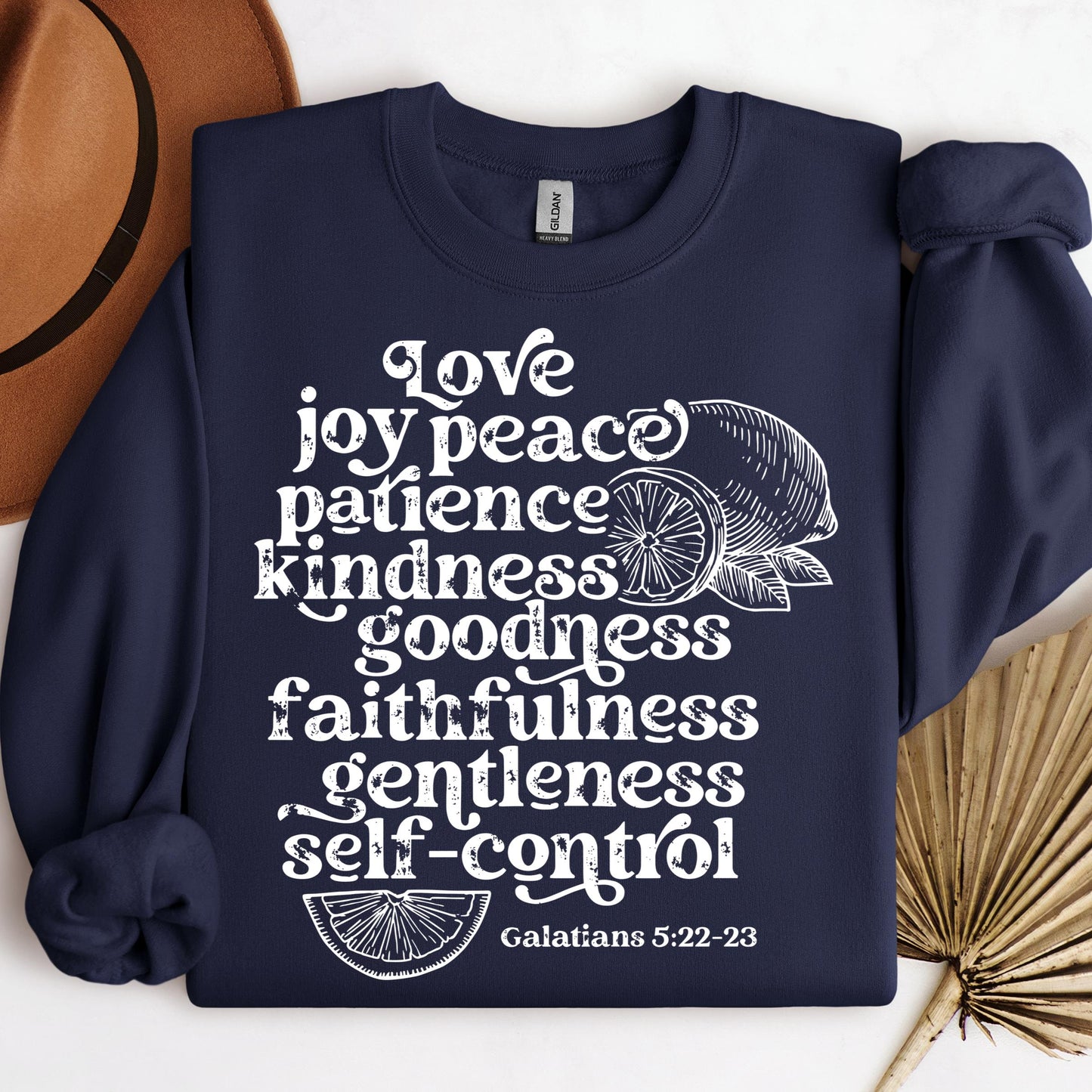 Love Joy Peace Patience Kindness Goodness Faithfulness Gentleness Self-control Galatians 5.22-23 01