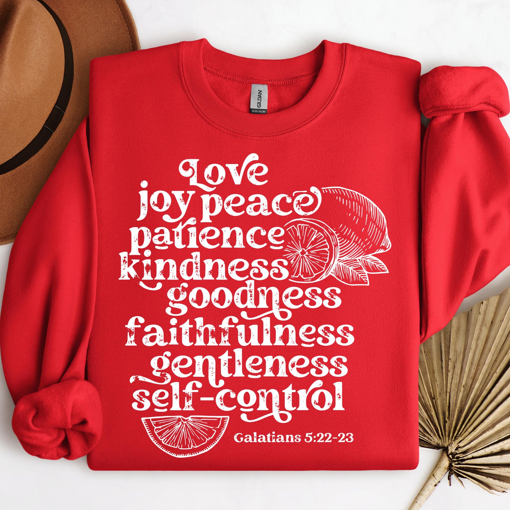 Love Joy Peace Patience Kindness Goodness Faithfulness Gentleness Self-control Galatians 5.22-23 01