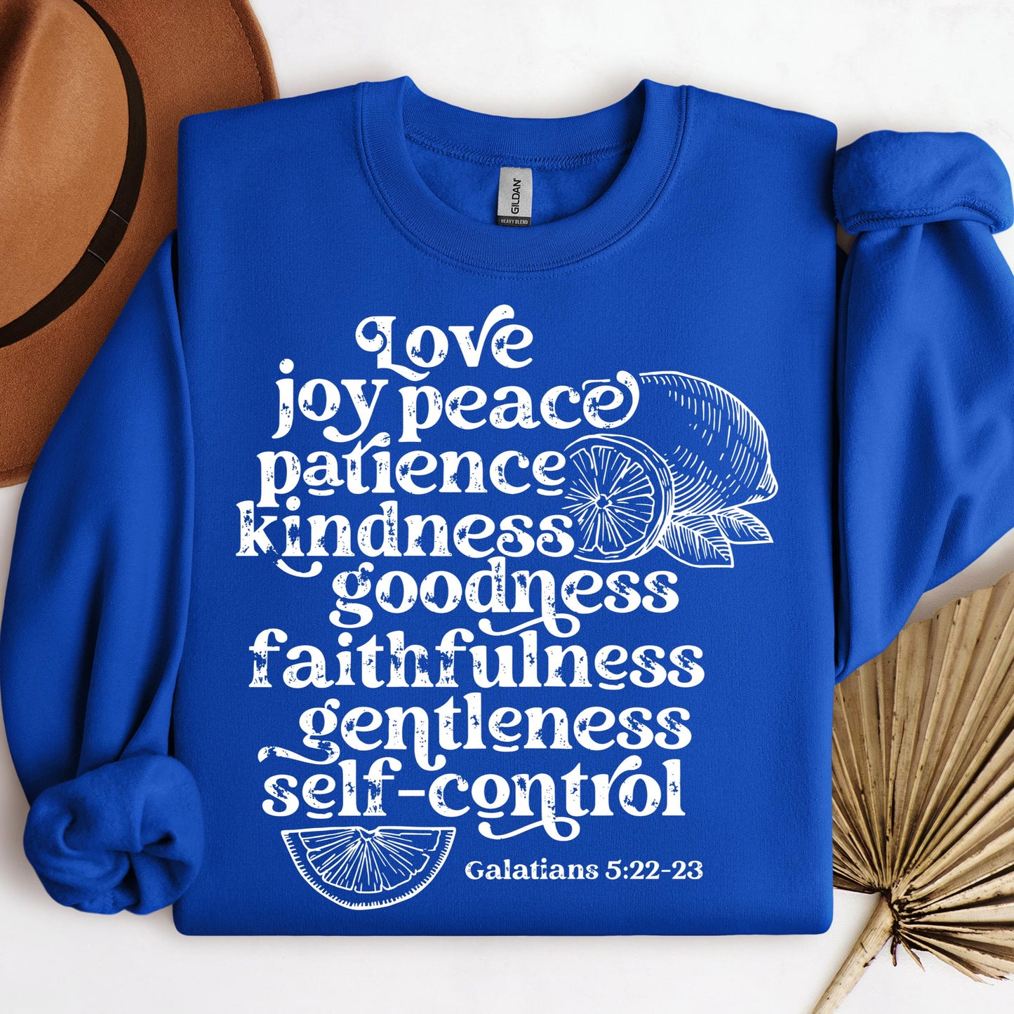 Love Joy Peace Patience Kindness Goodness Faithfulness Gentleness Self-control Galatians 5.22-23 01