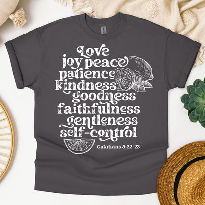 Love Joy Peace Patience Kindness Goodness Faithfulness Gentleness Self-control Galatians 5.22-23 01